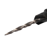 Spyder 19170 9/64" HSS Tapered Adjustable No. 6 Countersink Twist Drill Bit with 1/4" Hex Shank - 3