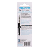 Spyder 19172 3/16" HSS Tapered Adjustable Countersink Twist Drill Bit for No 10 Screws - 5