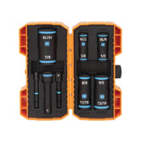 Spyder 19711 8-Piece 1/4" and 3/8" Drive SAE Flip Socket Set with 3" Impact Extension and Adapters (8 Piece) - 2