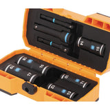 Spyder 19712 1/4 in and 3/8 in Drive Metric Flip Impact Socket Set with 3 in Extension and 2 Adapters (8 Piece Set) - 5