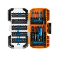 Spyder 19966 Mach-Blue Impact Rated Drive Bit Set with 1/4" Hex Shank (45-Piece Set)