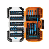 Spyder 19966 Mach-Blue Impact Rated Drive Bit Set with 1/4" Hex Shank (45-Piece Set)