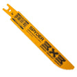 Spyder 200180 3X3 Double-Sided Bi-metal 6" 14/18 TPI Wood and Metal Cutting Reciprocating Saw Blade