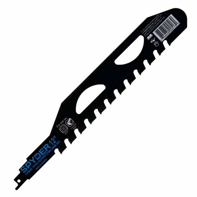 Spyder 200210 12-Inch 2-TPI Demolition TCT Reciprocating Saw Blade