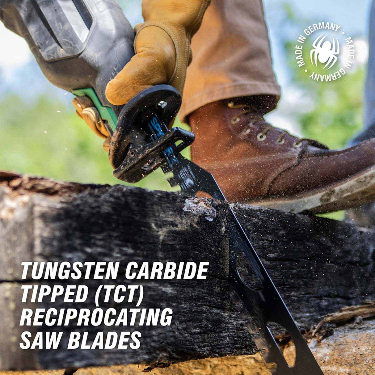 Spyder 200210 12-Inch 2-TPI Demolition TCT Reciprocating Saw Blade - 3