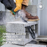 Spyder 200210 12-Inch 2-TPI Demolition TCT Reciprocating Saw Blade - 4