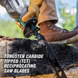 Spyder 200211 18-Inch 2-TPI Demolition TCT Reciprocating Saw Blade - 4