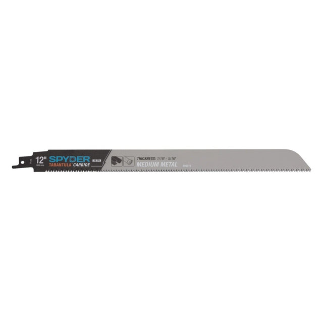Spyder 200376-3 12" 10 TPI Carbide Teeth Reciprocating Saw Blade for Medium Metal (3 Pack)