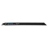 Spyder 200394-5 12" 8-10 TPI Black Series 8 Percent Cobalt Bi-Metal Reciprocating Saw Blades for Thick Metal and Multi-Material Cutting (5 Pack) - 2