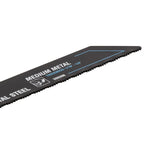 Spyder 200396-25 6" 18 TPI Black Series Bi-Metal Reciprocating Saw Blade for Metal Cutting (25 Pack) - 3