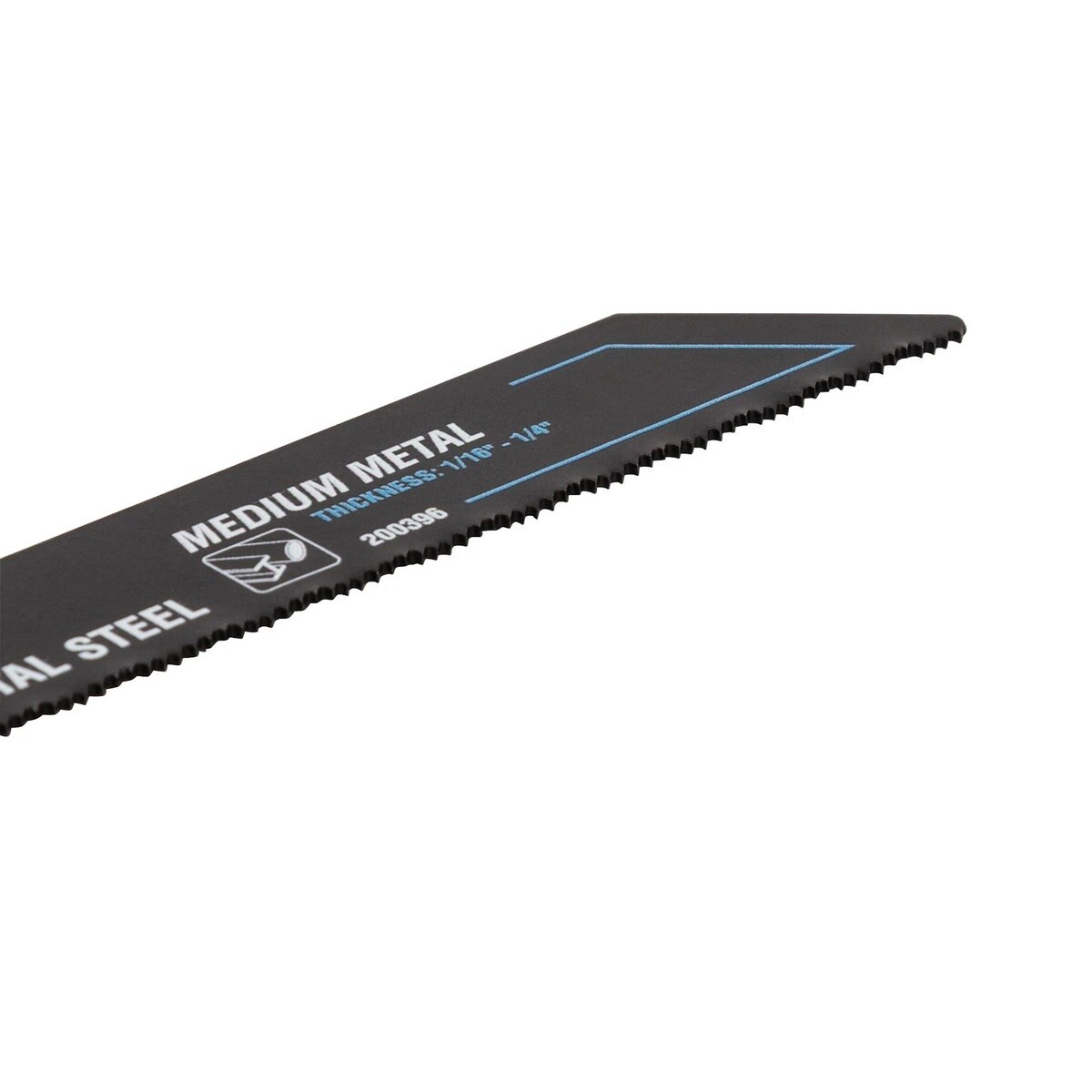 Spyder 200396-5 6 in 18 TPI 8 Percent Cobalt Bi-Metal Reciprocating Saw Blade Medium Metal Cutting (5 Pack) - 4