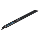 Spyder 200397-5 9" 18 TPI Black Series Bi Metal Reciprocating Saw Blade with 8 Percent Cobalt for Metal Cutting (5 Pack)