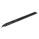 Spyder 200398-5 12" 18 TPI Black Series Bi-Metal Reciprocating Saw Blades for Metal Cutting (5 Pack)
