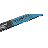 Spyder 200406-5 6" 6 TPI Bi-Metal Extreme Demolition Reciprocating Saw Blade for Wood and Nails (5 Pack) - 3