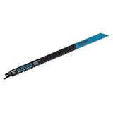 Spyder 200408-5 12" 6 TPI Bi-Metal Extreme Demolition Reciprocating Saw Blades for Wood and Nails (5 Pack)