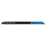 Spyder 200408 12 in 6 TPI Bi-Metal Extreme Demolition Recip Saw Blade for Wood and Nails