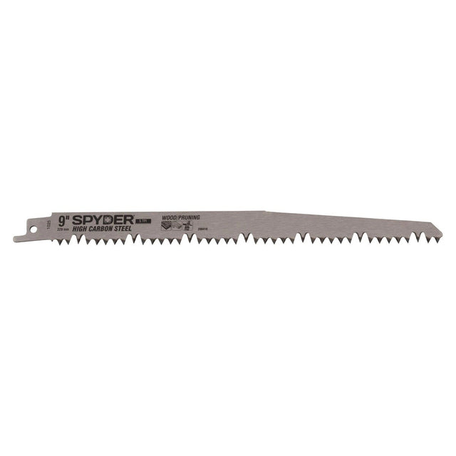 Spyder 200418 9" 5 TPI Fleam Ground HCS Pruning Reciprocating Saw Blade for Wood