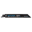 Spyder 200425-5 6" 10-14 TPI Bi-Metal Fire Rescue Reciprocating Saw Blade, Black Series (5 Pack)