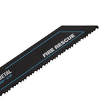 Spyder 200426-5 8 in 10-14 TPI Cobalt Bi Metal Fire Rescue Reciprocating Saw Blade (5 Pack) - 5