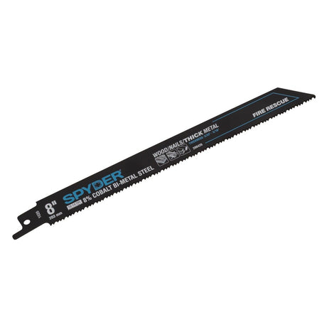 Spyder 200426 8" 10-14 TPI Bi-Metal Fire Rescue Reciprocating Saw Blade