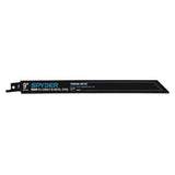 Spyder 200431-5 9 in 14 TPI Black Series Bi-Metal Thick Metal Reciprocating Saw Blades (5 Pack) - 2