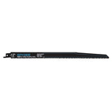 Spyder 200441-25 12" 6 TPI Cobalt Bi Metal Reciprocating Saw Blade for Wood and Metal with Nails (25 Pack)