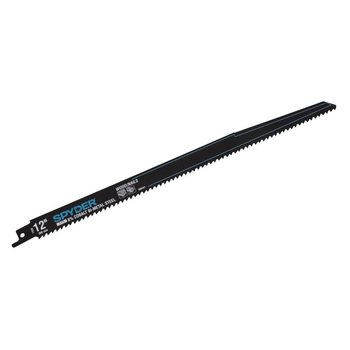 Spyder 200441-25 12" 6 TPI Cobalt Bi Metal Reciprocating Saw Blade for Wood and Metal with Nails (25 Pack) - 2