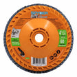 Spyder 21004 4.5-Inch Ceramic 60-Grit Flap Disc