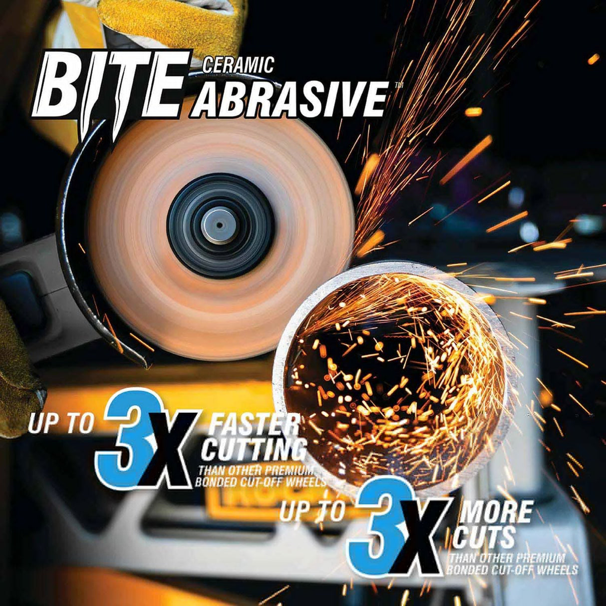 Spyder 21102 4-Inch Bonded Ceramic Abrasive Cut-Off Wheel - 4