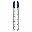Spyder 300012 2-Piece Skeleton 4-Inch T-Shank High-Carbon Steel Jig Saw Fast Cut Blade Set