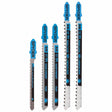 Spyder 300088 5-Piece T-Shank Bi-Metal Laminate Wood Cutting Jig Saw Blade Set