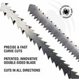 Spyder 300091 20-Piece Multi-Material Jig Blade Set - 5
