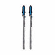 Spyder 300099 Double-Sided 8/11-TPI T-Shank High-Carbon Steel Jig Saw Blades (2-Pack)