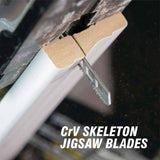 Spyder 300102 Skeleton 17-TPI T-Shank CRV Jig Saw Blades (2-Pack) - 4