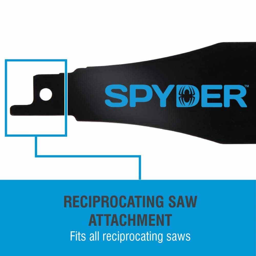 Spyder 400002 Wire Brush Reciprocating Saw Attachment, 4-1/2 in. (Carbon Steel) (1 Pack) - 6