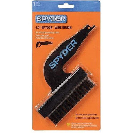 Spyder 400004 4.5" Nylon Brush Attachment for Reciprocating Saws