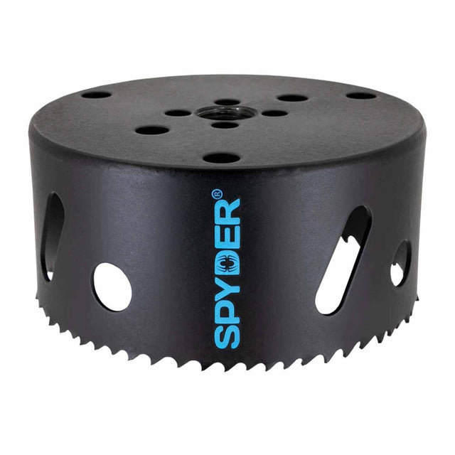 Spyder 600102CF 4-1/8-Inch Bi-Metal Hole Saw for Wood, Metal, and Plastics