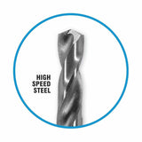 Spyder 600645P Hex10 1/2-Inch HSS Quick Change Hole Saw Arbor Pilot Bit - 2