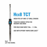 Spyder 600649-10 Hex8 3/8-Inch TCT Quick Change Hole Saw Arbor Pilot Bit (10-Pack) - 2