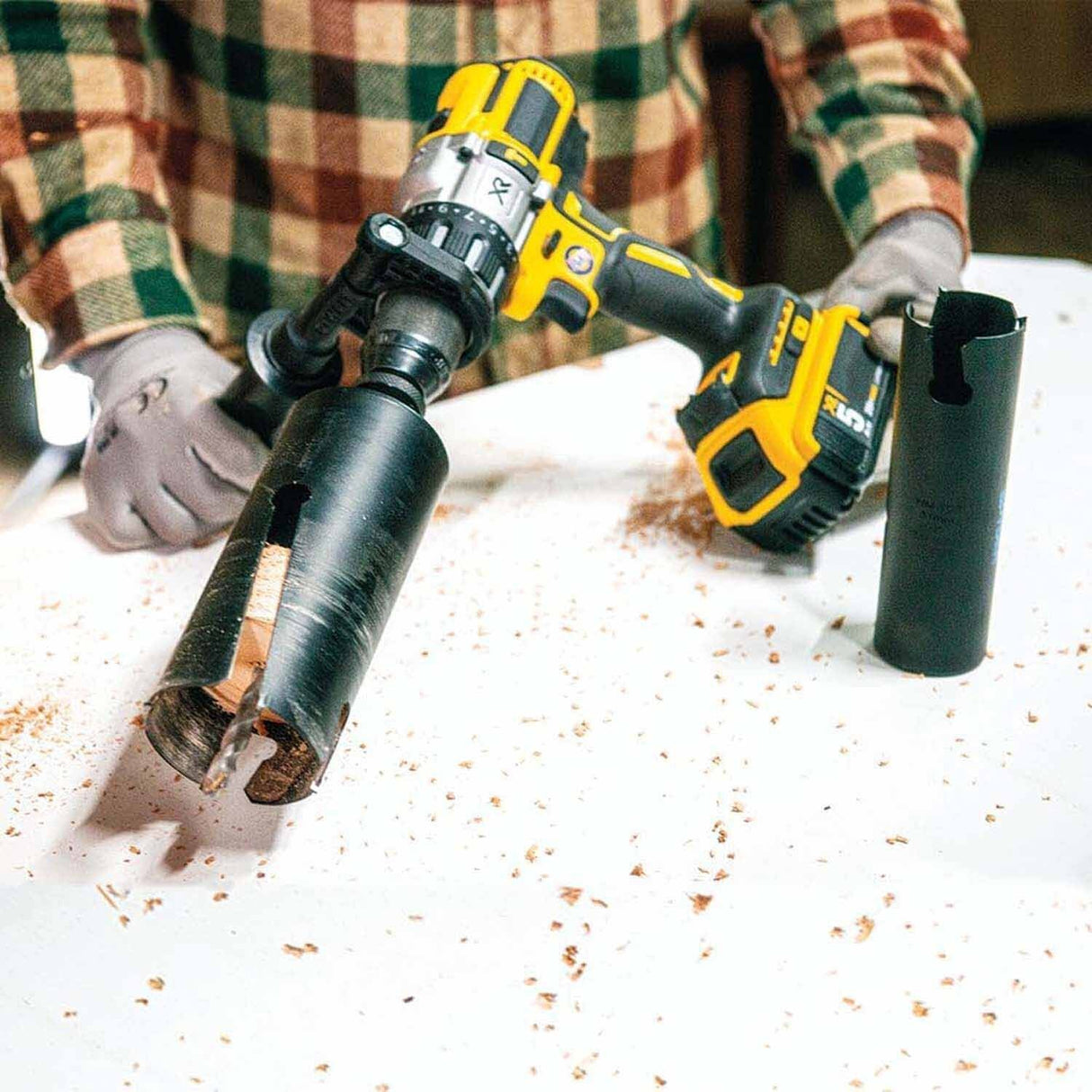 Spyder 600826 1-25/32-Inch Deep Cut Tungsten Carbide Tipped Hole Saw - 4