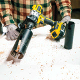Spyder 600840 1/2-Inch TCT Hex11 Deep Cut Quick Change Hole Saw Arbor - 5