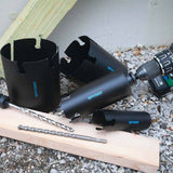 Spyder 600841 1/2-Inch HSS Hex11 Deep Cut Quick Change Hole Saw Arbor Pilot Bit - 5