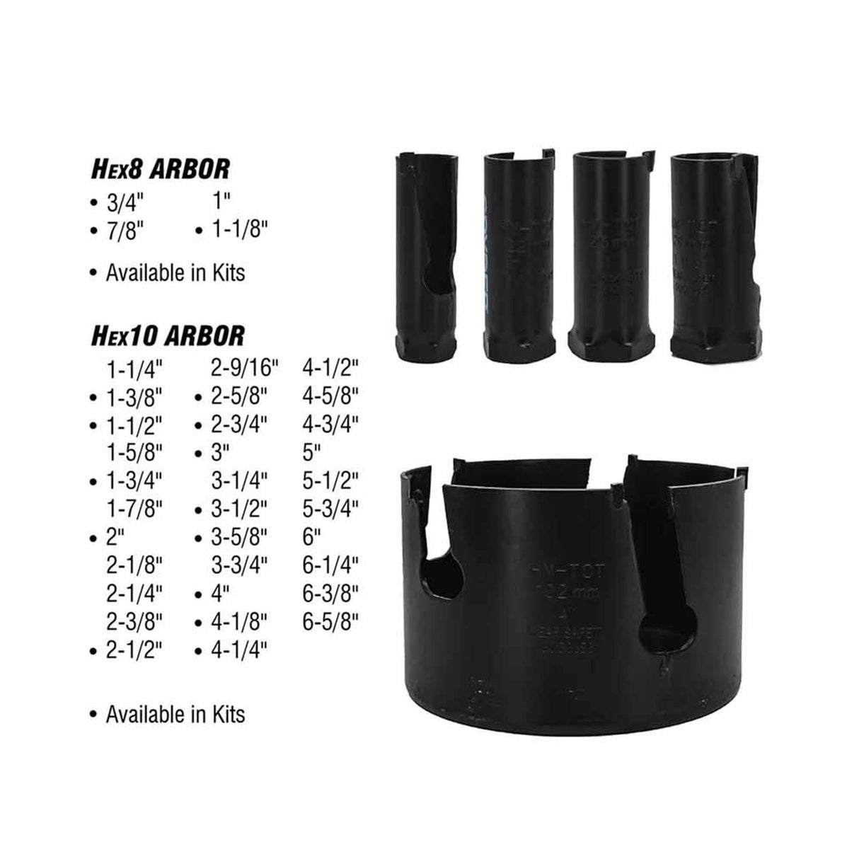 Spyder 600880 14-Piece Tungsten Carbide Tipped (TCT) Hole Saw Kit - 2