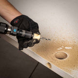 Spyder 600884 5-Piece Rapid Core Eject Door Lock Installation Jig/Bi-Metal Hole Saw Kit - 6