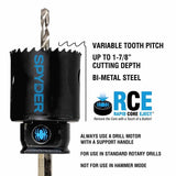 Spyder 600887 13-Piece Bi-Metal Hole Saw Kit with Rapid Core Eject Technology - 2