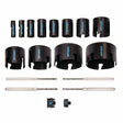 Spyder 600938 18-Piece Tungsten Carbide Tipped (TCT) Hole Saw Kit