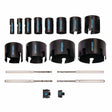 Spyder 600938 18-Piece Tungsten Carbide Tipped (TCT) Hole Saw Kit