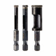 Spyder 600950 3-Piece Diamond Edge Hole Saw Bit Set (3/16, 1/4, 1/2-Inch)
