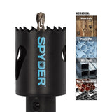 Spyder 600997 1-1/2" Bi-Metal Fixed Arbor Hole Saw - 3