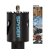 Spyder 600999 2 in Bi-Metal Fixed Arbor Hole Saw with Pilot Bit and 11/32 in Hex Shank - 3